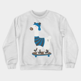 Cool llamas col. Crewneck Sweatshirt